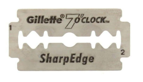 gillette-7-oclock-sharpedge-double-edge-razor-blade