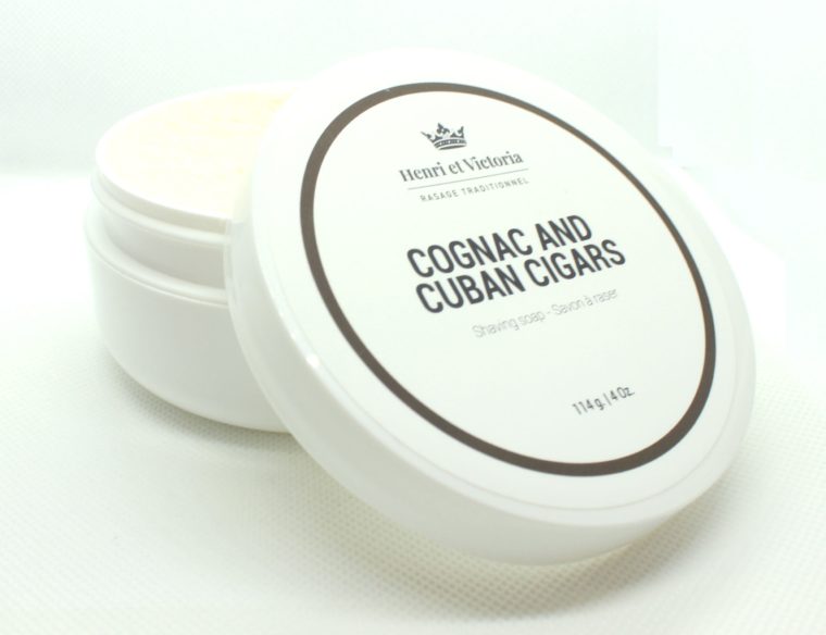 Henri et Victoria Cognac and Cuban Cigars Shaving Soap